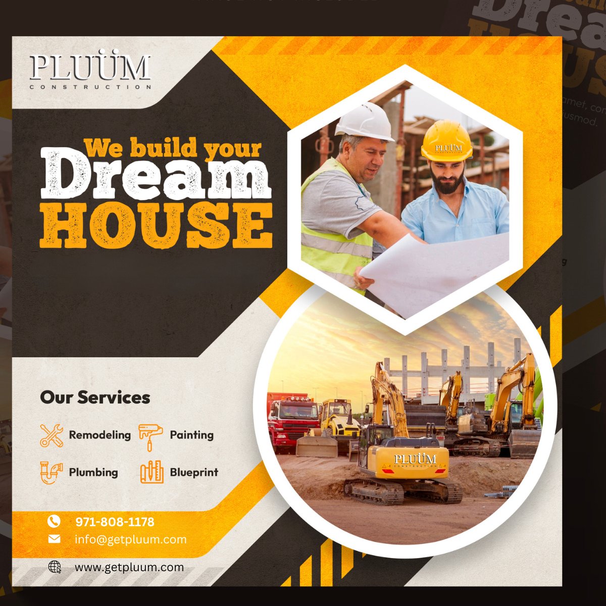 getpluum's tweet photo. Ready to turn your dream home concept into a reality? From blueprints to plumbing &amp; remodeling, Pluüm Construction has you covered. 🏗️ Drop a 🏡 if you're planning a project this year! 📞 971-808-1178 | https://t.co/NJM0BJiTNF
#PluumConstruction #DreamHomeBuilder #HomeRemodeling https://t.co/5XzaYaWByn