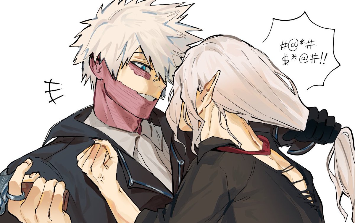 ciferaboo's tweet photo. 🧛 x 🧛 hunter (荼死) https://t.co/DX5ZlsI1Ey