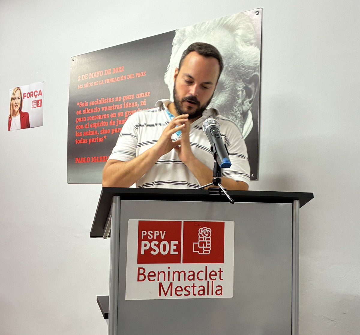 psoeBenimaclet's tweet photo. Hoy hemos celebrado la Asamblea en la que se ha presentado el informe de gestión y elegido a la delegación de la Conferencia Política del PSPV-PSOE en Alicante. Ambas aprobadas por unanimidad. Gracias a todas y todos los participantes. ✊🌹 https://t.co/0XV9VwJjKm