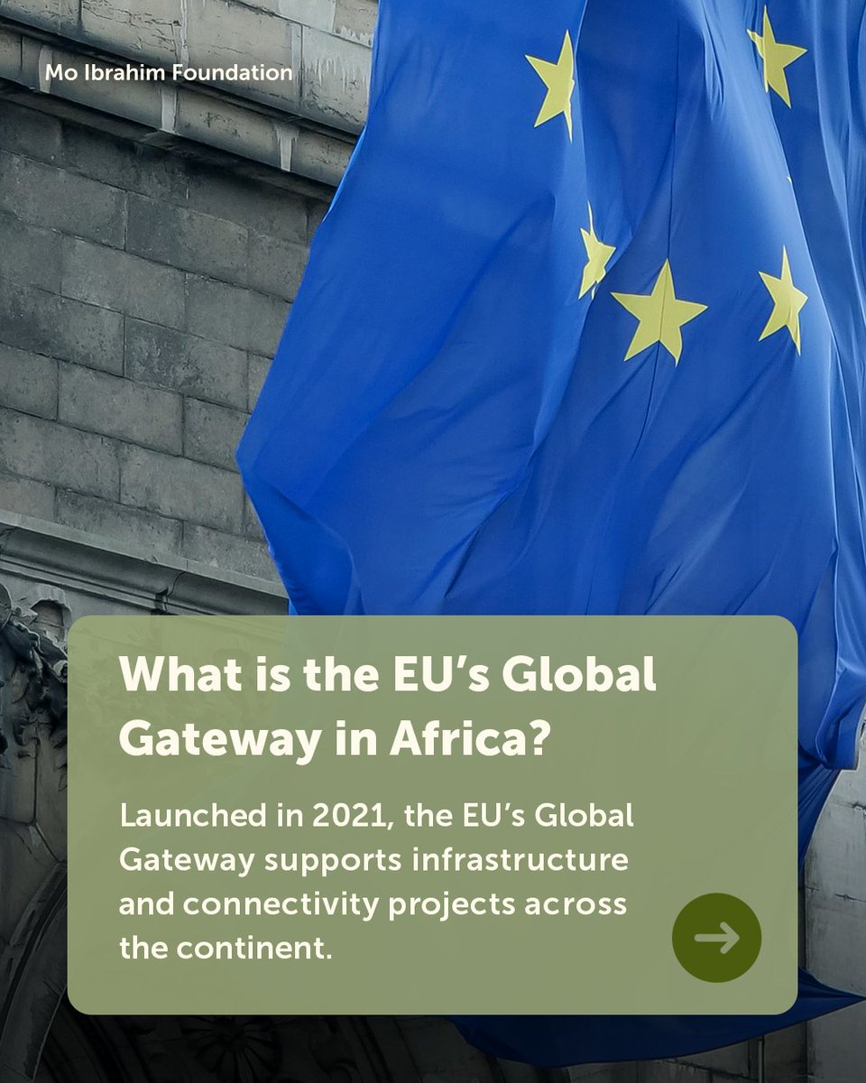 Mo_IbrahimFdn's tweet photo. 🌍 How is the EU’s Global Gateway supporting Africa?

👉 Learn more in our report: https://t.co/aRkC76bkg1

#Africa #Connectivity #Infrastructure https://t.co/raio0JFVZ3