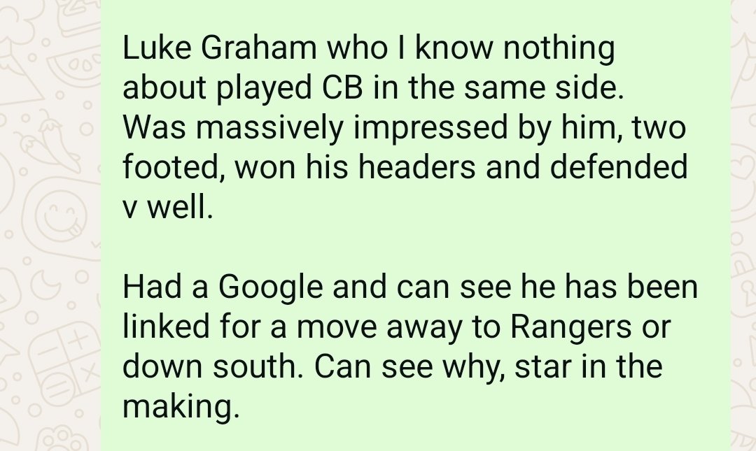 Scout_Theory's tweet photo. @stokecity V brief thoughts I shared in March on Graham, from when some scouting took me north of the border. Look forward to seeing him this season. https://t.co/Nr2lS2IdKt