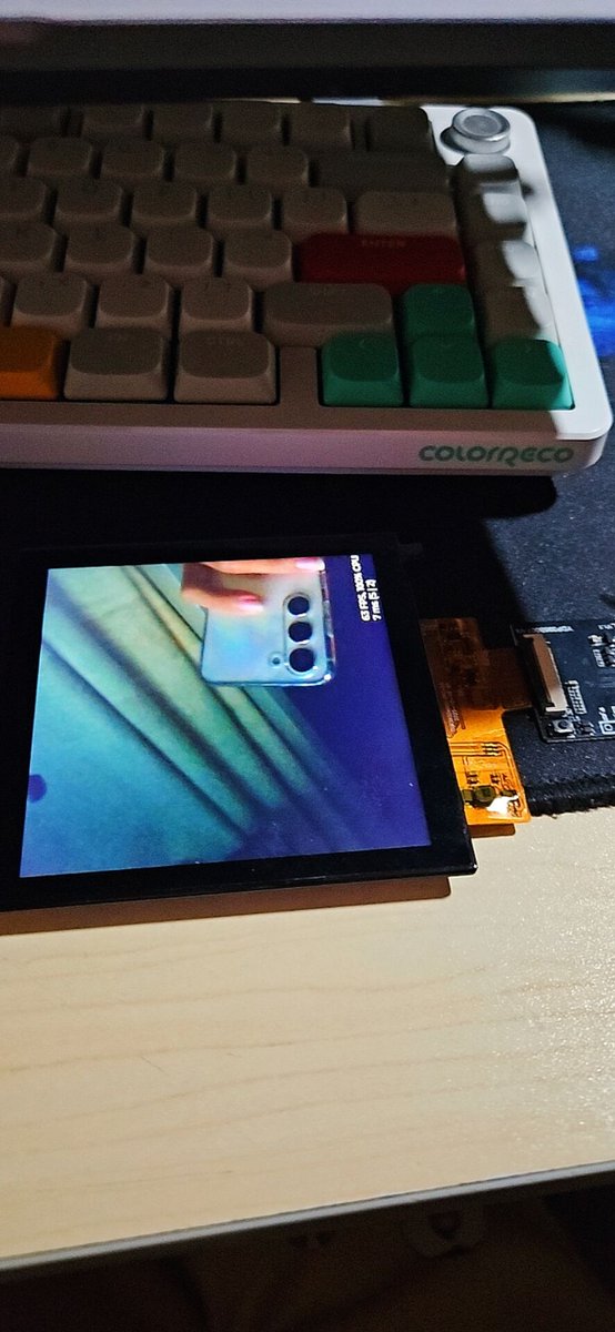 Silver_CirnoUX's tweet photo. Just got the ov5647 camera running on my esp32p4! So pumped to start tinkering with this setup 🚀 #ESP32P4 #OV5647 #DIYElectronics #TechFun https://t.co/CUC8wXhXn6