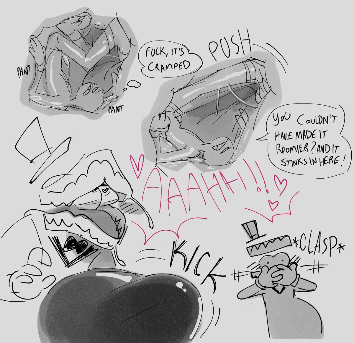passion_seed's tweet photo. @PlzOpenTheDoor8 [24/??] Content warning: Vore https://t.co/8v8xDQ2iUN