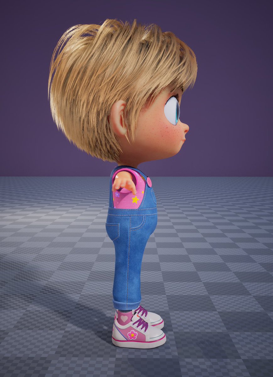 RastislavBakala's tweet photo. Our new game-ready model for Lumi has just been completed, and we’re really happy with the quality. This is the standard we’re building for our entire development pipeline, and we can’t wait to show you what’s coming.

The TAMITOS 3D platformer is shaping up...🔥 https://t.co/lDRzaEFywQ