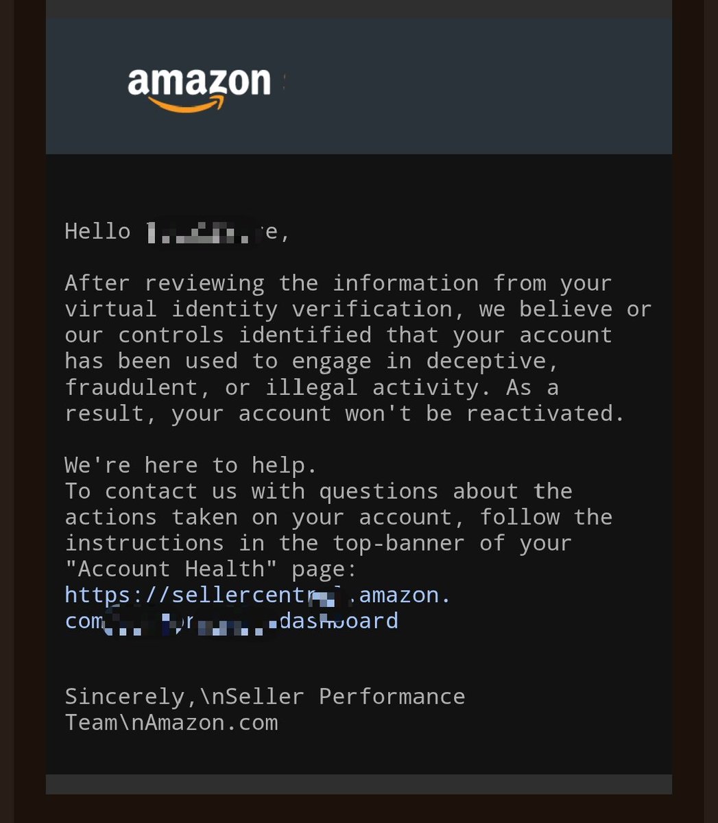 mrbrogaming's tweet photo. Hello @amazon @amazonnews @amznsellerhelp  @AmazonHelp
Since Dec 2025, every appeal for my Amazon seller account receives the same automated response. I have submitted all genuine documents and request a human/manual review. I'm ready to complete a new live identity verification. https://t.co/atRSSiVz5Z