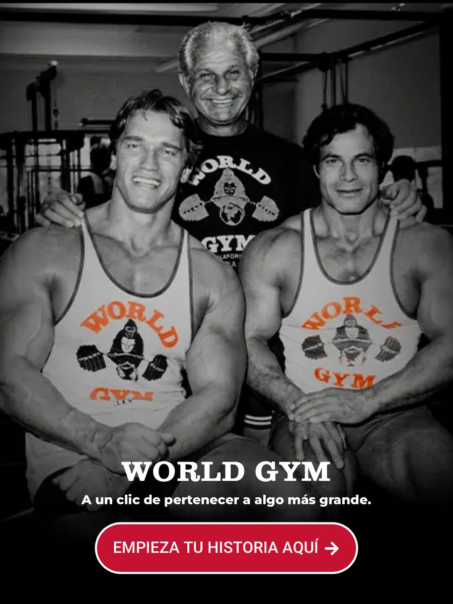 WorldGymMexico's tweet photo. Y SI SI? 🇲🇽🙏🏻

Compra tu membresía World Gym en 👉 https://t.co/hPnqQcY9rN

Usa mi código “XAVI” para apoyarme y ahorrar dinero, gracias por el apoyo broskis 🫂❤️‍🔥

See you at World Gym 🦍🔥
Where Champions Are Made

#WorldGymMéxico #WhereChampionsAreMade https://t.co/ZaYHMUpktk