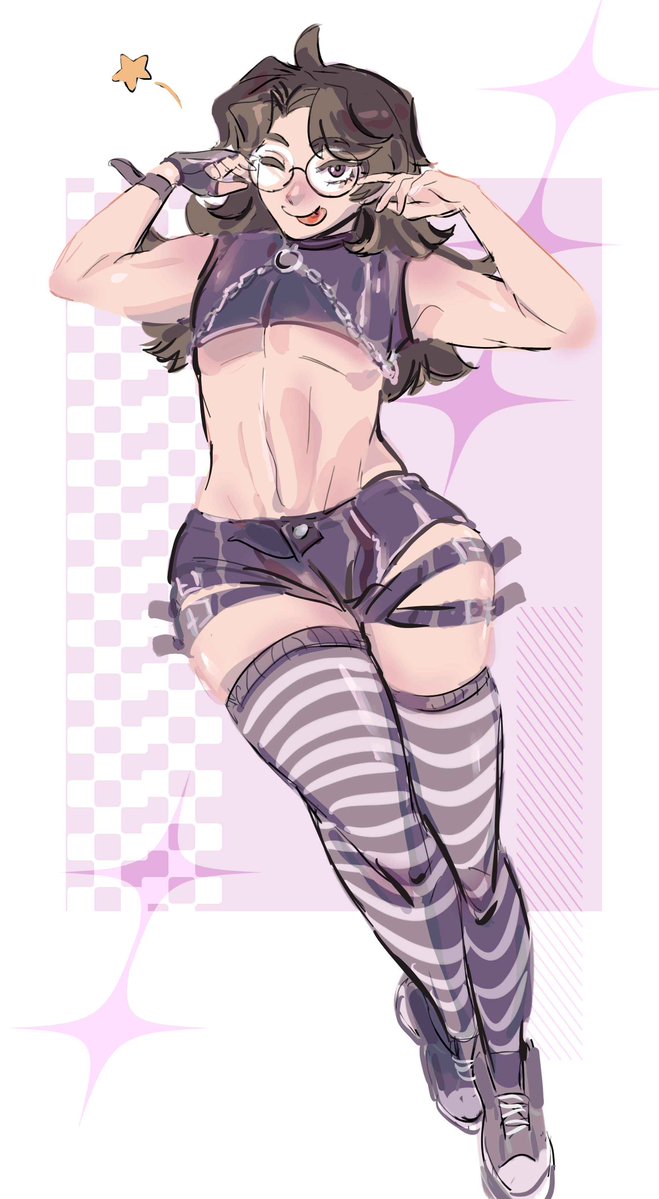 TheNommiestEnby's tweet photo. `·.·★ "What? You're starin' awfully hard there, ya jealous of all this unadulterated whimsy I got? Or maybe it's the fit...either way, keep lookin', no point in gatekeeping this view~" ★·.·´
__

Super duper amazing birthday gift I got from @megagullet go show cat some love!! <3 https://t.co/HDNasQ1lLK
