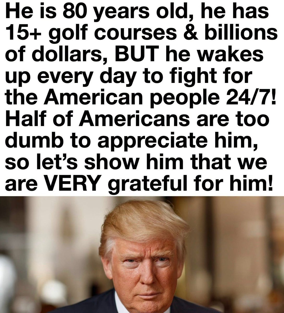 Pixie1z's tweet photo. President Donald Trump keeps working hard for the American people 24/7 despite the democratic party which has been taken over by communists.

Let's show President Trump some appreciation and let him know we are very grateful to him. 

Do you agree? https://t.co/qyJthvabbt