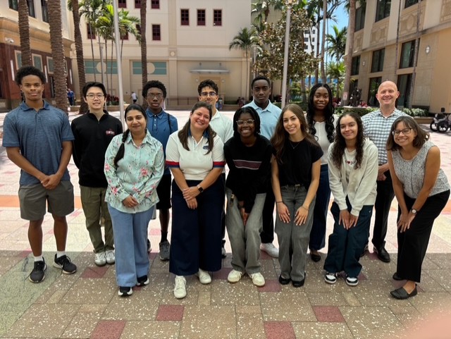 SmartFAU's tweet photo. Welcome to the 2026 My Streetscape Summer Research Institute!

This summer, these high school students will combine AI, engineering and community engagement to develop technology solutions inspired by real needs in downtown West Palm Beach and the Historic Northwest neighborhood.

We can't wait to see what they create😎