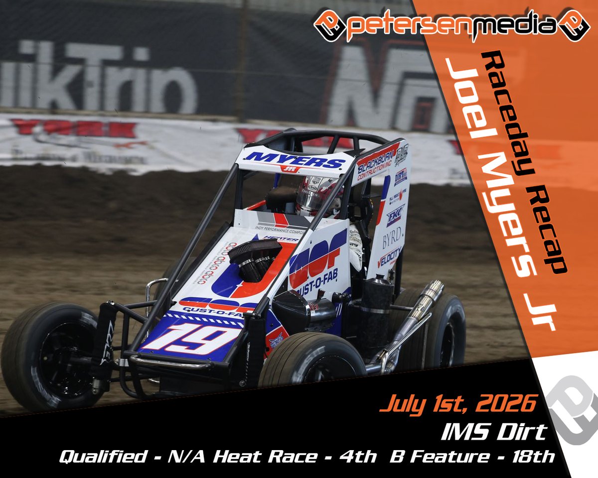 Petersen_Media's tweet photo. #PMUpdate 

@joelmyersjr 
@HMotorsports19 https://t.co/YXXPX3j2nU