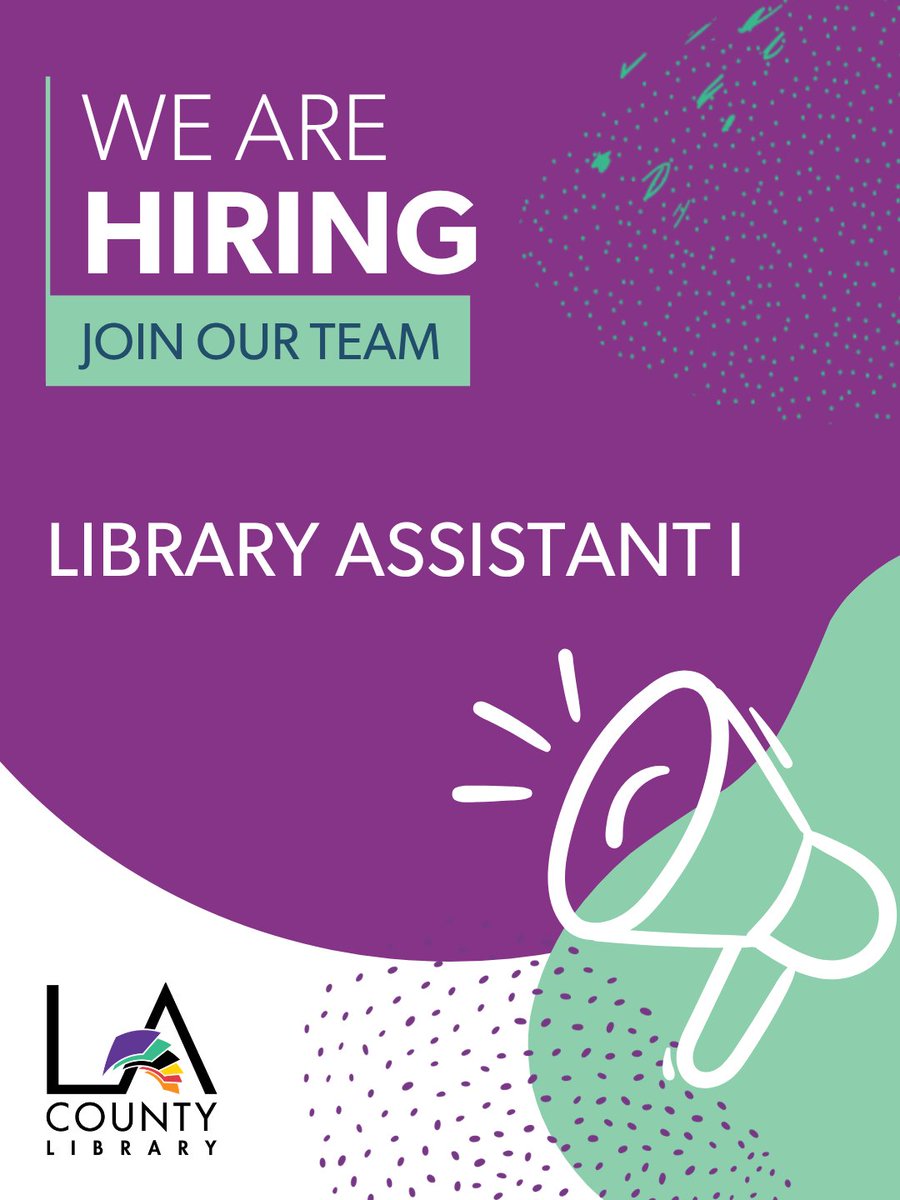 LA County Library tweet media