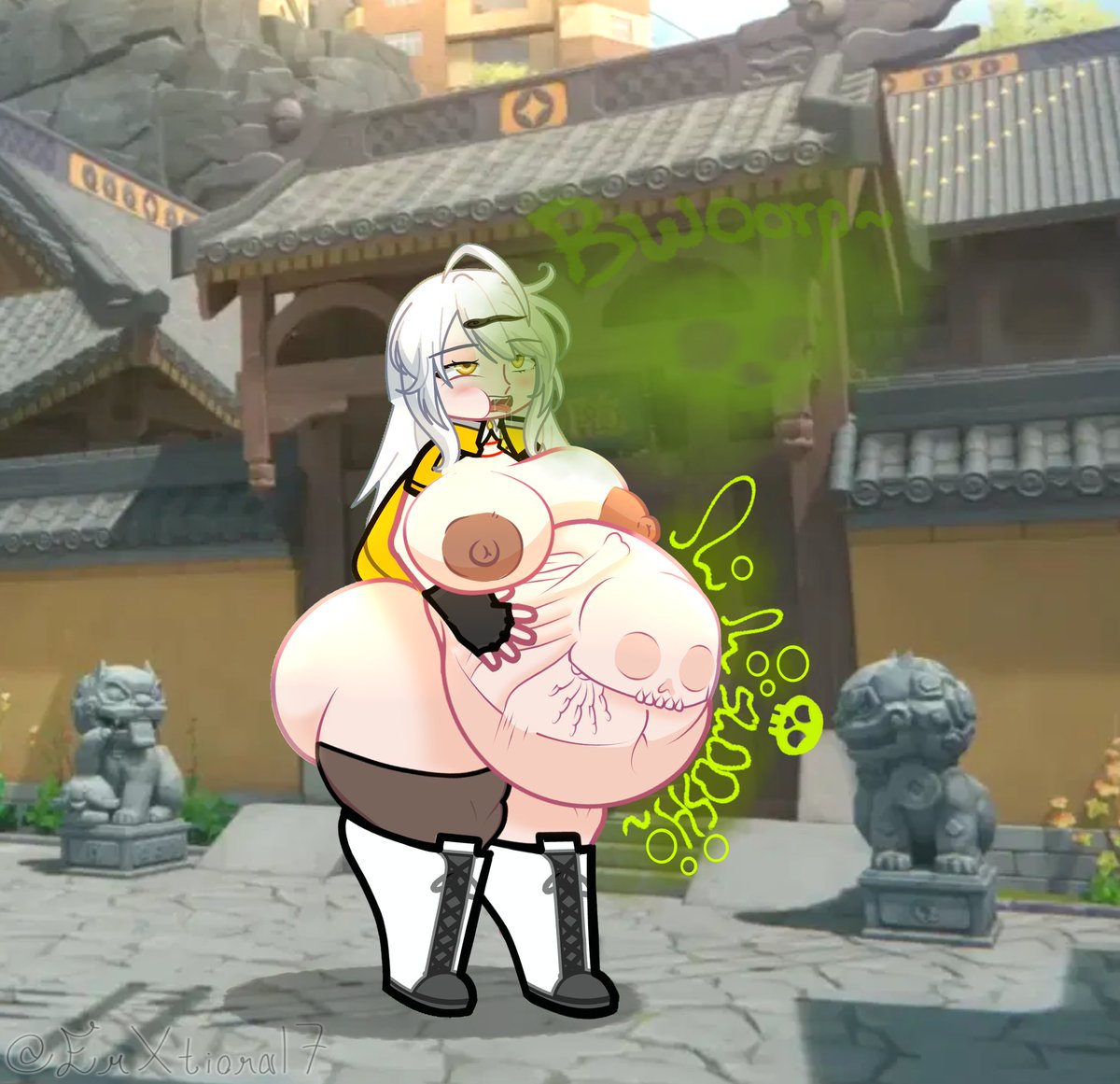 thirenmulcher's tweet photo. [⚠️VORE⚠️]

Yixuan is making sure that poor Miyabi isn't getting a banner rerun

#vore #gacha18edit #gachavore https://t.co/QqQRqhckji