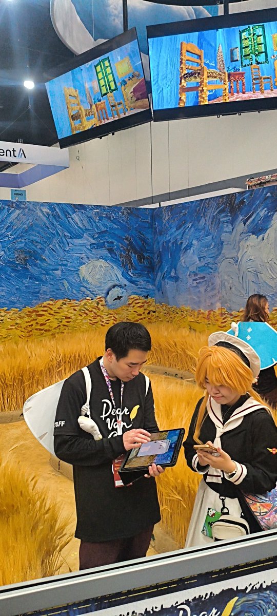Kaedodashi's tweet photo. #skyax2026 #dearvangogh https://t.co/qQ4ZHPrlp4