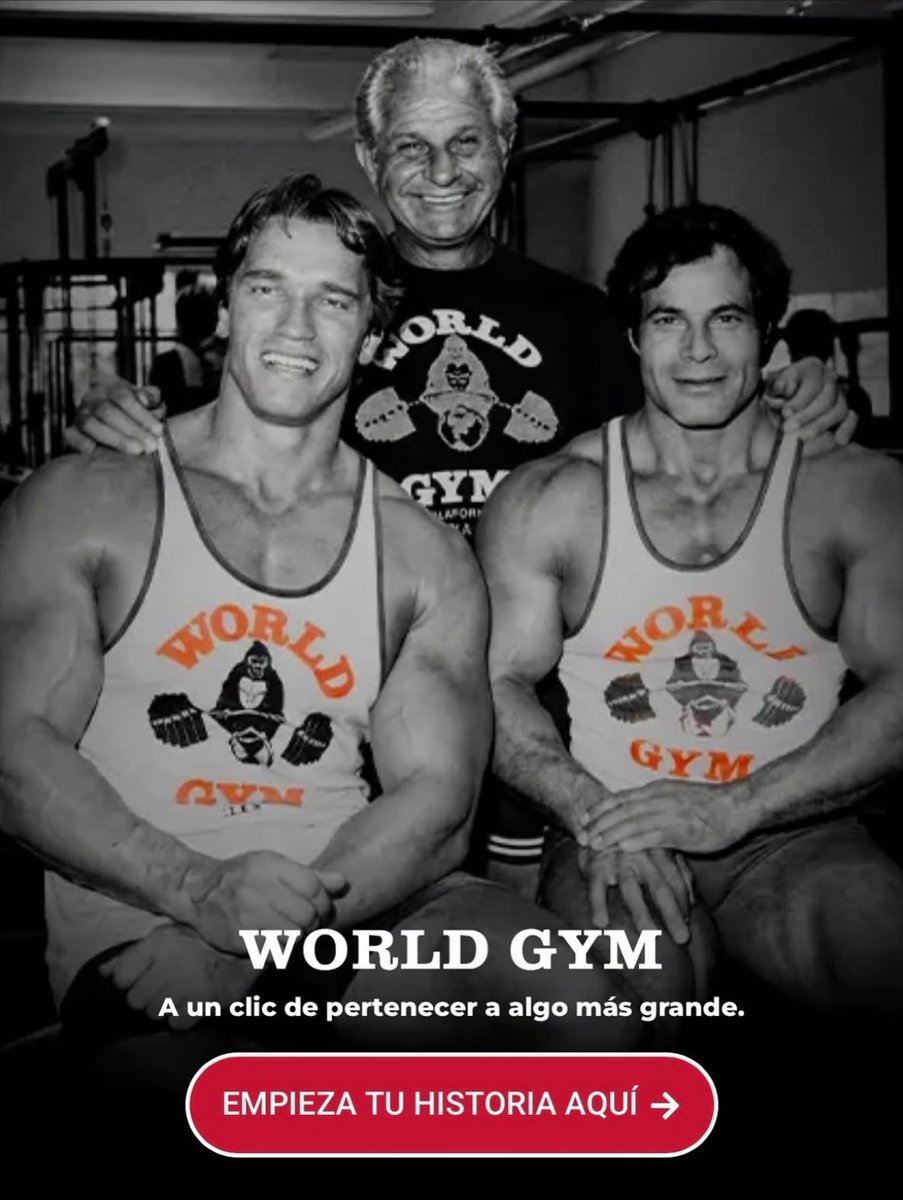 WorldGymMexico's tweet photo. YYYYYY SI SIIIIII???????? 🇲🇽

Entrena donde se hacen los campeones 🦍🔥

Compra tu membresía en 👉 https://t.co/hPnqQcY9rN

Usa mi código de descuento: KARIME

See you at World Gym 🦍🔥
Where Champions Are Made

#WorldGymMéxico #WhereChampionsAreMade https://t.co/ayoNvDhkmU