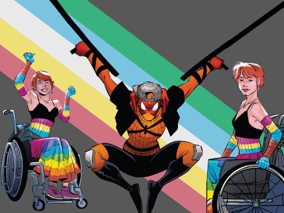 CrutchCrawler's tweet photo. Happy Disability Pride Month!

#DisabilityPride #DisabilityMonth #SunSpider https://t.co/9wiFMEKTuB