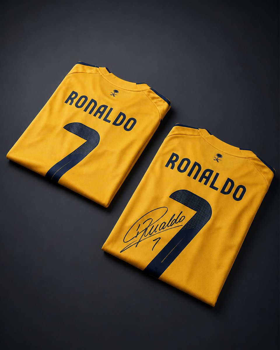 AlNassrFC's tweet photo. كل تحفة جديدة من @vhils1 تتيح لك الدخول في المسابقة.
سؤال واحد فقط. وأفضل إجابة تفوز بعمل فني أصلي من فيلس، أو قميص النصر، أو أحد 10 قمصان موقعة من @Cristiano 
الفوز يعتمد على الجودة وليس الحظ — تماماً كما كان طريقه دائماً https://t.co/HLg736JHFj