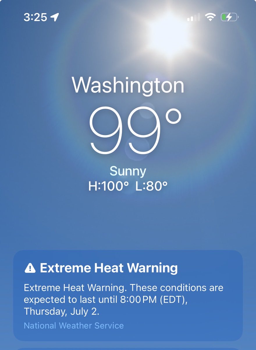 sirkooley's tweet photo. “The devil must be chilling in The DMV today’ because it’s hot 🥵 is shh https://t.co/ljLKqxkKOF