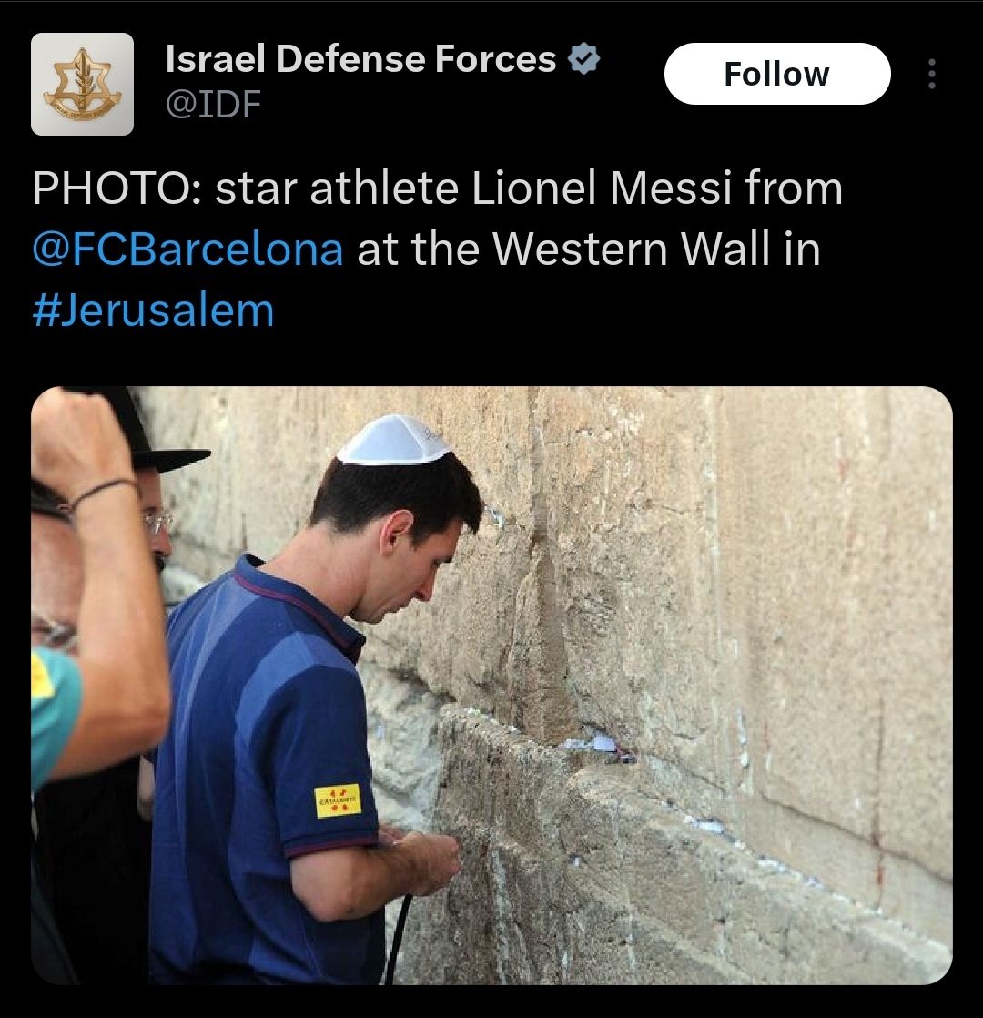 ifti_235's tweet photo. #Mossad . #Messad . #Messi https://t.co/gFZj1RoUqE