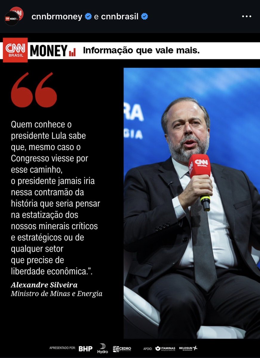 jonesmanoel_PE's tweet photo. Segundo o ministro de Lula, o presidente nunca toparia criar uma estatal para o controle das terras raras e minerais críticos do Brasil. O significado prático isso é: entregar as terras raras brasileiras nas mãos do capital estrangeiro e deixar os países imperialistas mais ricos! https://t.co/akmjKGpbCA