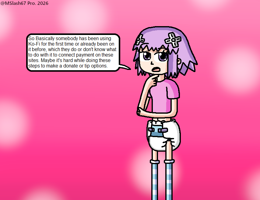 MightySlash67's tweet photo. Neptune explains about Ko-Fi (Diaper Ver)
Okay, So Here's Neptune the Diapered Protagonist who breaks the fourth wall explaining about Ko-Fi since then.
#abdl #neptunia #hyperdimensionneptunia #diaper #diapergirl https://t.co/OsDhUrJsrc