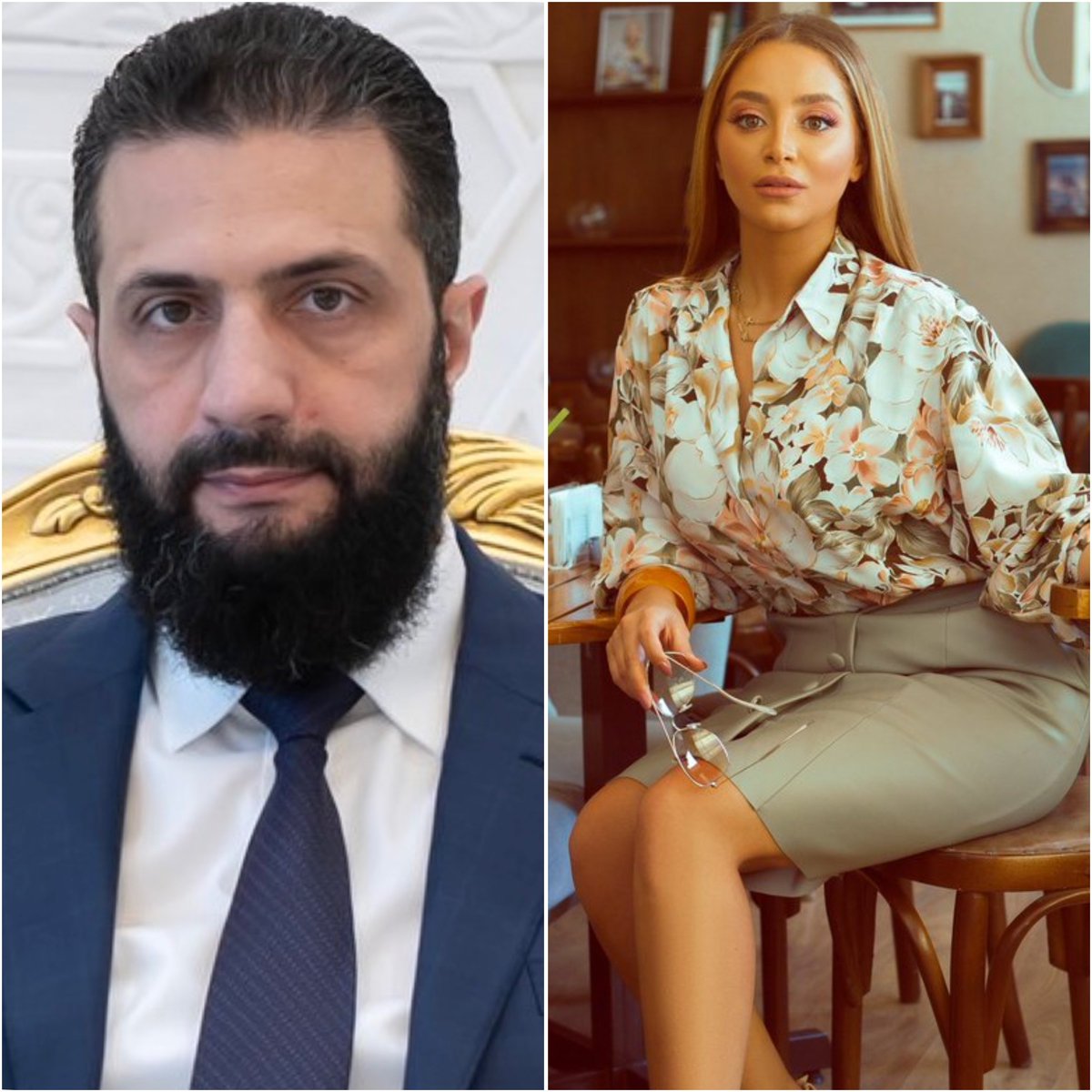 DailyTurkst's tweet photo. Suriyeli model Rozina Lazkani, Ahmed Şara'nın milletvekili listesinde yer aldı. https://t.co/v2Xtqg9gaX