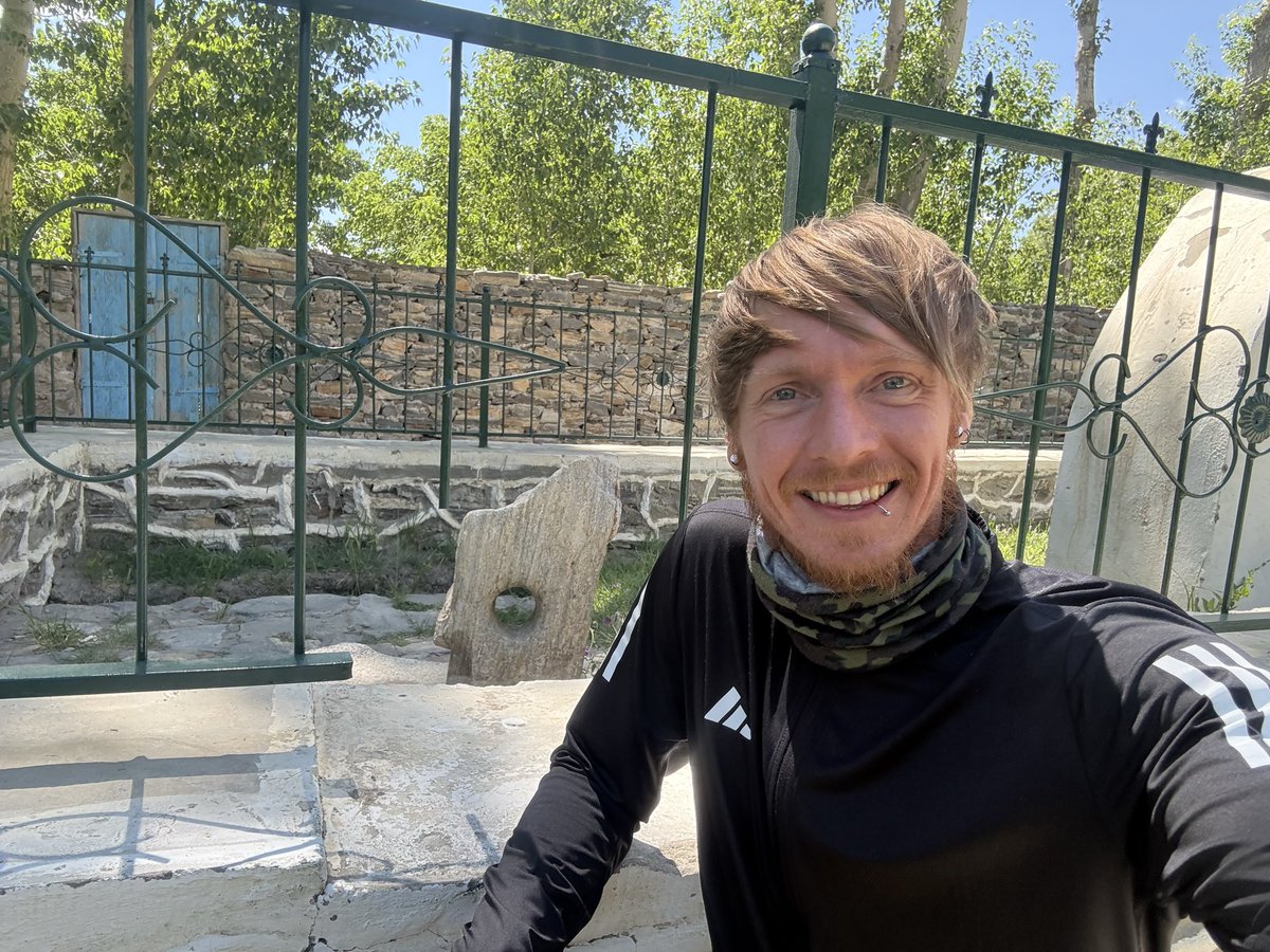 tomrocksmaths's tweet photo. Pamir Highway Day 5 - the history of the Wakhan Valley through forts, temples and an ancient stone calendar (seen in last image).

Stone calendars are examples of early orbital mechanics where the position of the sun and moon  are tracked against physical markings or engravings. https://t.co/L1WANyl290