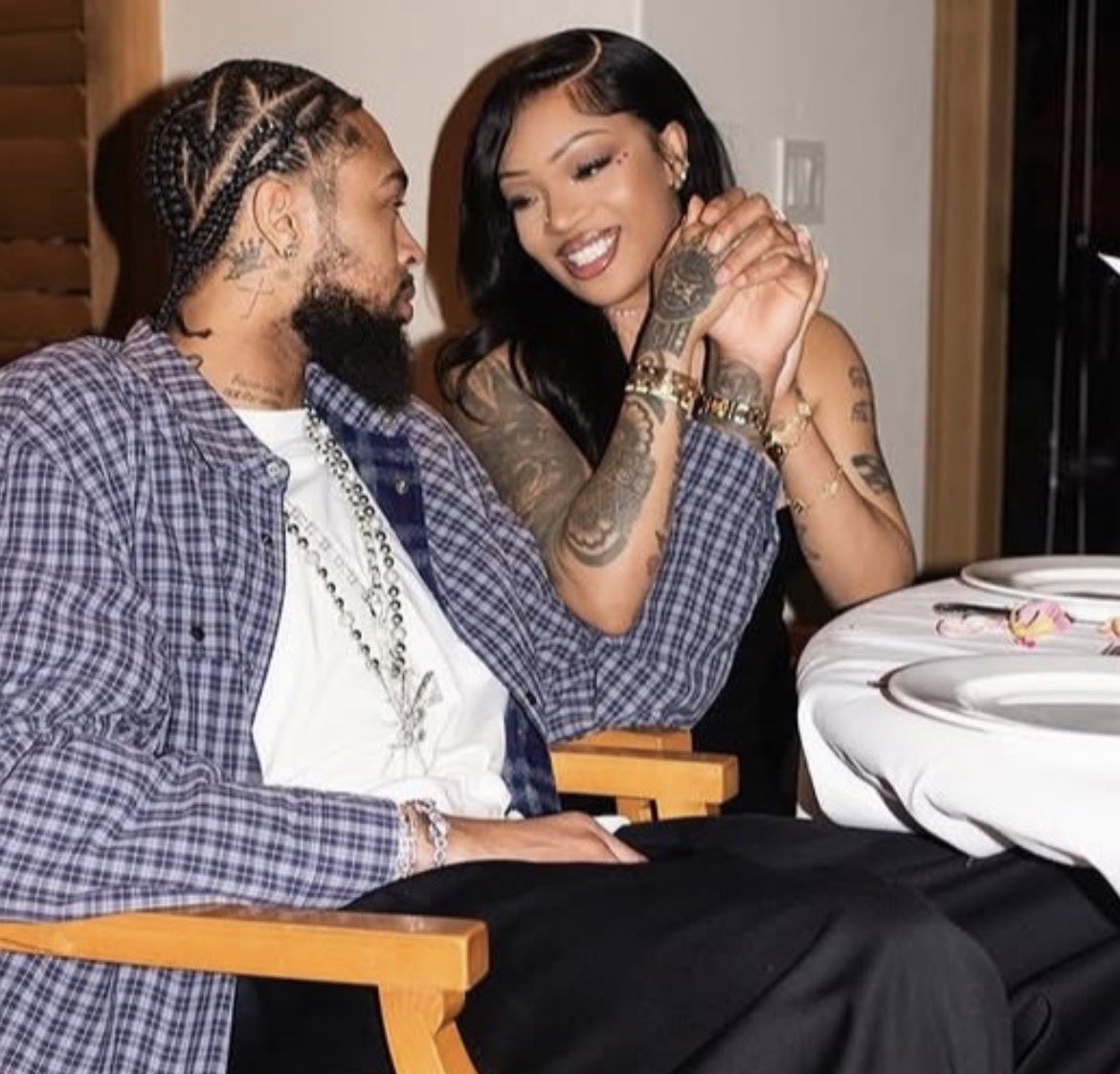 sa10nee's tweet photo. American rapper GloRilla has announced on her Instagram Story that she’s expecting a baby with NBA player Brandon Ingram after being together for just a year. Sources claim the couple may get married soon, as they are deeply in love with each other. Congratulations to them! https://t.co/aSXb4xNE7k
