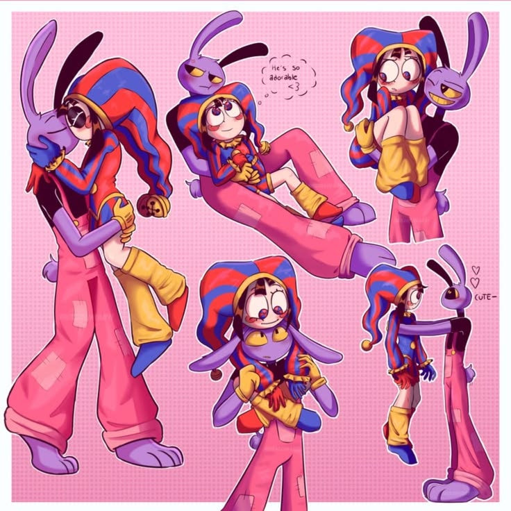 James_gfx_art's tweet photo. #tadc         #tadcfanart          #pomin
#funnybunny https://t.co/wpSt9KipLC