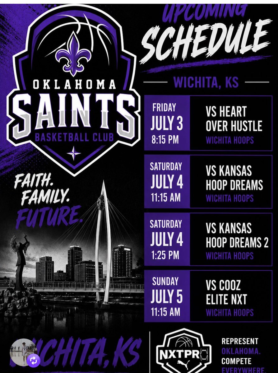 CharlieVest233's tweet photo. AAU weekend in Wichita, KS. https://t.co/8O1UiR1T8Y