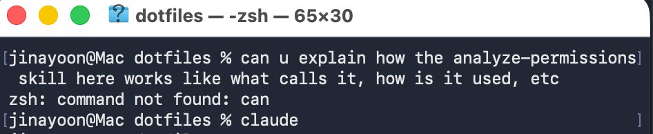jinayoon_'s tweet photo. nothing more embarrassing than typing directly in terminal because u forgot u have to run claude first https://t.co/b19GxBRyID