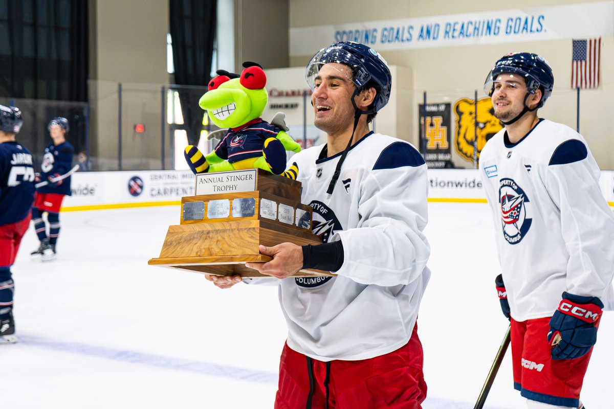 BlueJacketsNHL's tweet photo. Another successful Stinger Cup! 🤩

CBJ x @gjpepsi https://t.co/gM1wwIxk5I