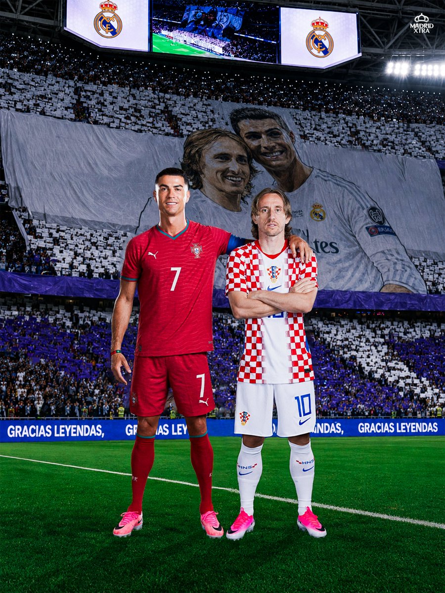 MadridXtra's tweet photo. One of these legends is set to play their last World Cup match. 💔 https://t.co/fsOh2u83c5