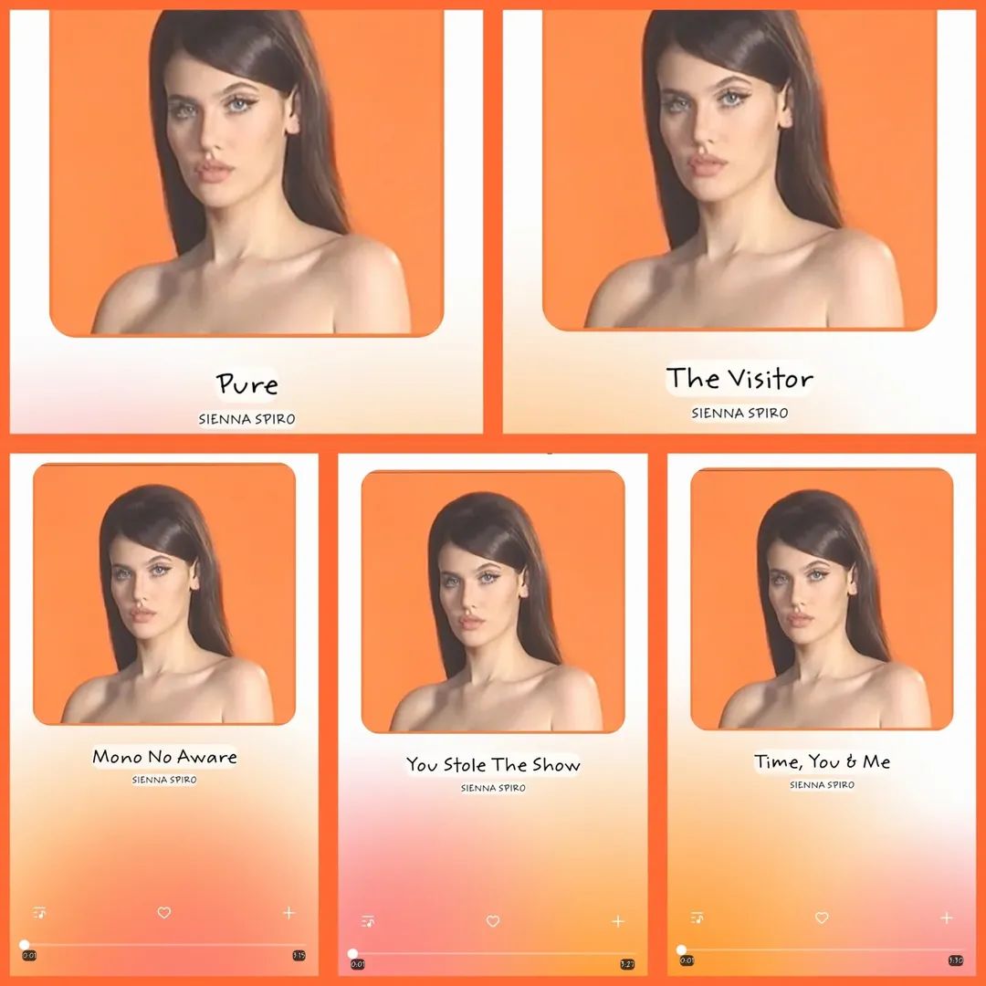 carly272016's tweet photo. Not Bad For Her First Album ❤️♥️🎧🎶🎼🔊🔥💿 ##SiennaSpiro #TheVisitor ##CDS #MusicNerd #LoveMyMusic 🤩😘🥰😻😍 https://t.co/vWintLwn2P