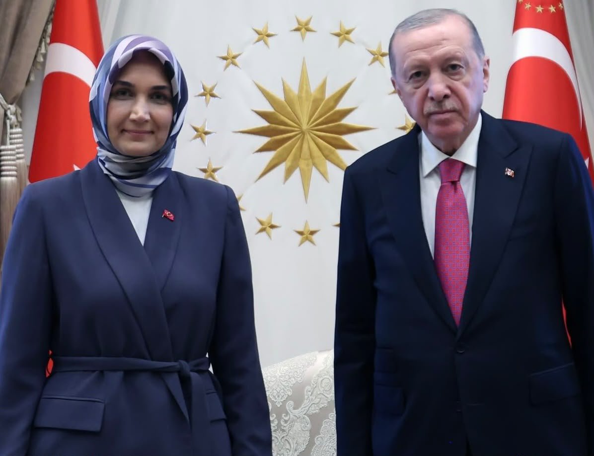 İçişleri Bakan Yardımcısı Kübra Güran'dan Cumhurbaşkanı Erdoğan'a Ziyaret