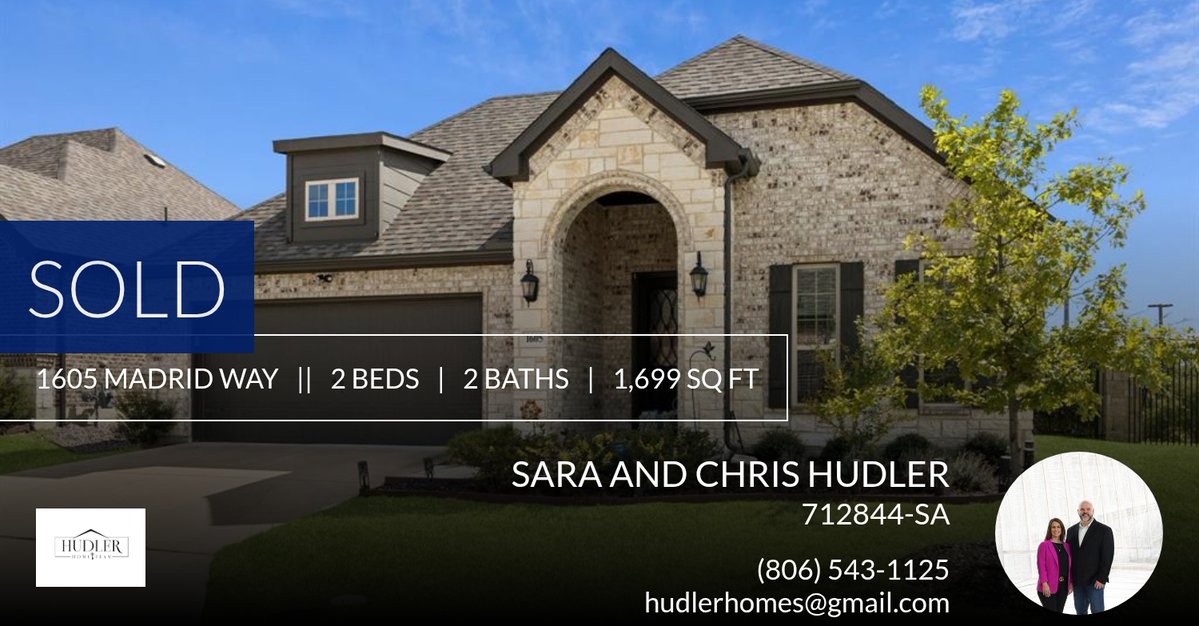 MrsHudler's tweet photo. 📍 Sold 📍 1605 Madrid Way has been sold! Very happy for my clients. If you're thinking about selling your home, let's talk!

Sara Hudler
806-543-1125
Sara@HudlerHomeTeam.com
https://t.co/1QrU4eWVVR https://t.co/KrykL8mduu https://t.co/bWXGN9V7hP