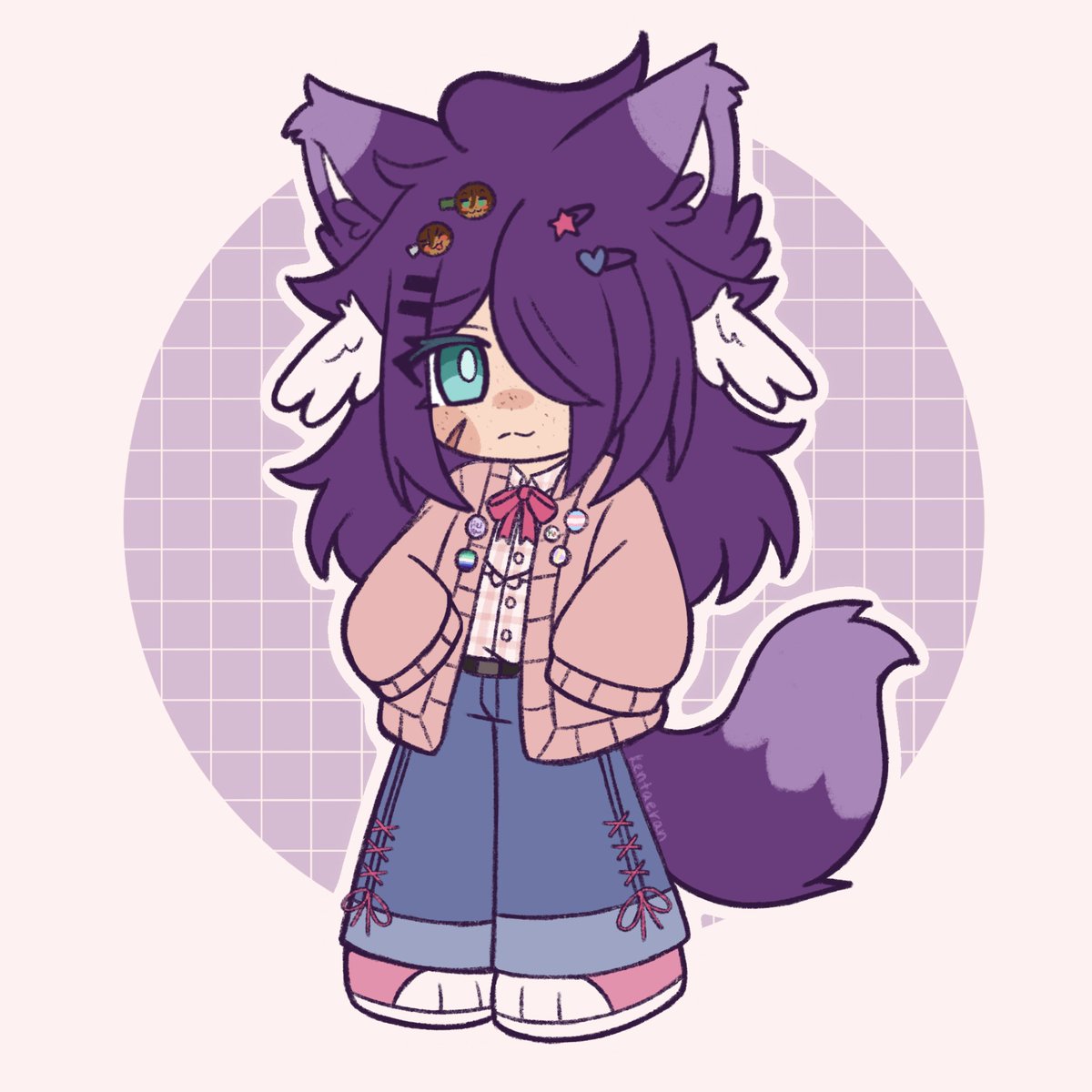 kentaeran's tweet photo. Revenge chibi for art fight!! 💕
#enstarsoc #enstars夢 https://t.co/feHoQwBQui