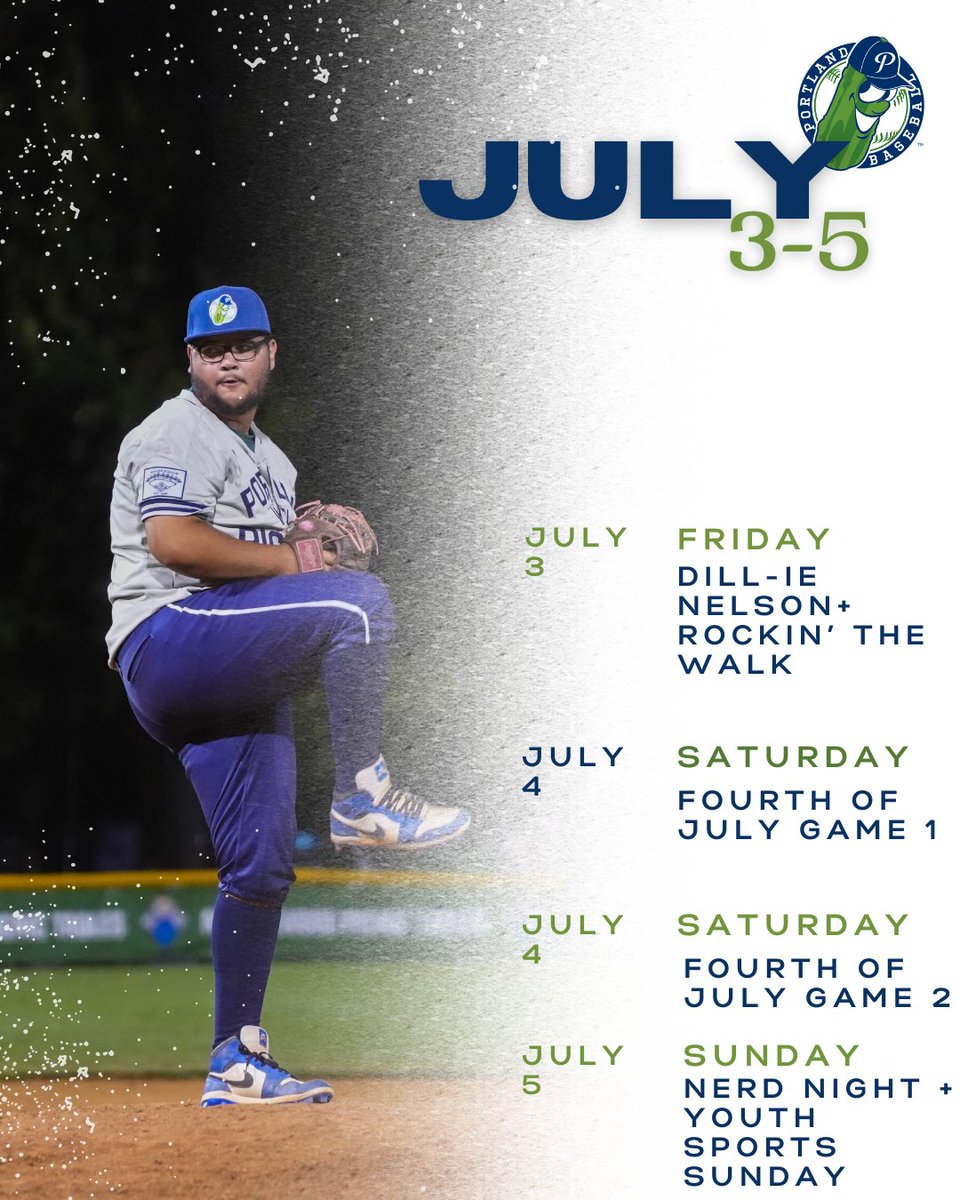picklesbaseball's tweet photo. Still making Fourth of July weekend plans? We've got four games in three days packed with baseball, entertainment, chaos, and nonstop summer fun. 

This is one homestand you don't want to be hearing about after it's over, be part of the action and get your tickets now! - https://t.co/Ow6ET5r2LI