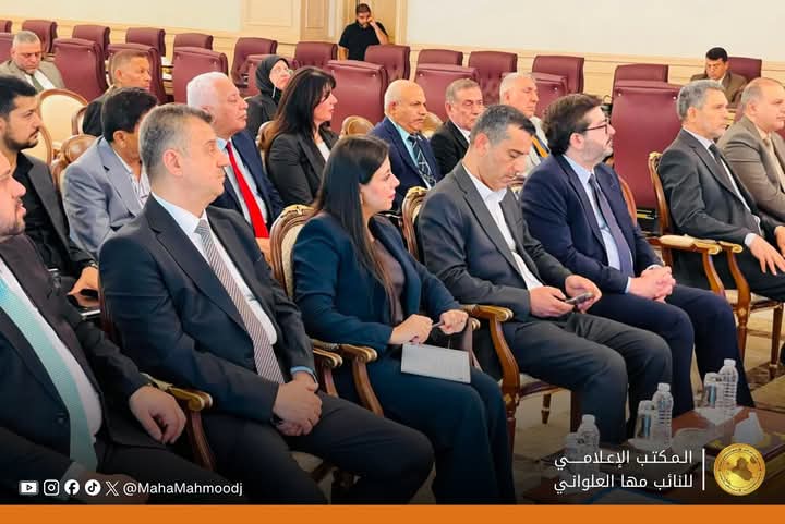 MahaMahmoodJ's tweet photo. شاركت النائب مها محمود العلواني في ورشة الابتكار والتكنولوجيا التي عقدتها الأمانة العامة لمجلس الوزراء، لمناقشة آليات تعزيز التحول الرقمي وتحسين موقع العراق في المؤشرات الدولية للابتكار والتكنولوجيا. https://t.co/YKiPLNIVa8