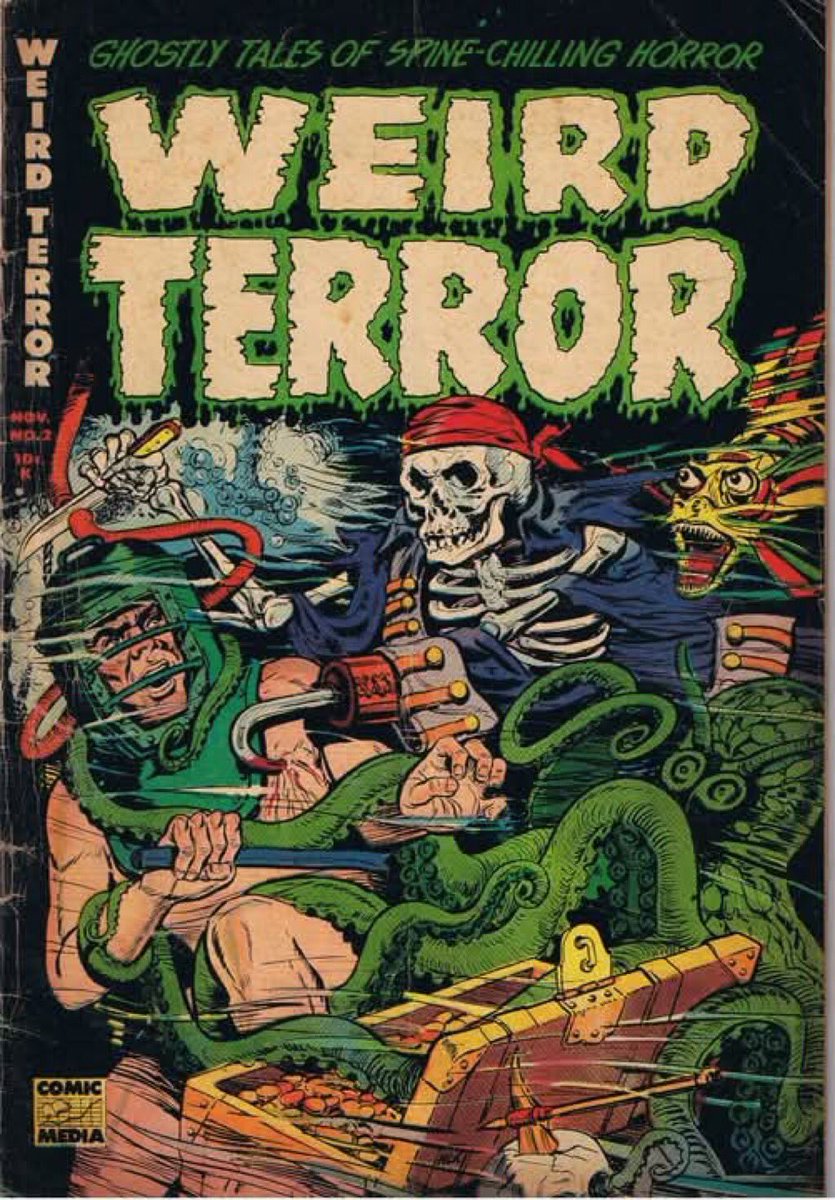 BrianWPrescott's tweet photo. #WeirdTerror No. 2 💀🤿 #TreasureHunting 🐙🏴☠️
Ghostly Tales of Spine-Chilling Horror https://t.co/XvB9O8zLKf
