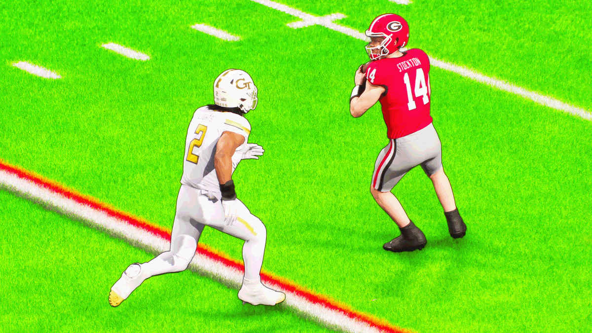 PlaybookProfGG's tweet photo. Our first CFB 27 tip videos just went live in the Film Room at https://t.co/HfYBwWiZAg

✅The Fastest 4-Man Blitz in College Football 27
✅How to Make Your Flats Play Superhuman Coverage
✅Quick Crash Course for Pre-Snap Defensive Adjustments
✅The Most Unstoppable Run Play in College Football 27

Use code CFB40 to get 40% off Yearly Membership through July 10th!