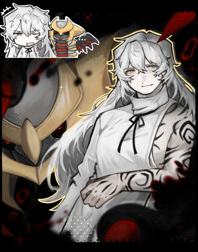 ayin_underscore's tweet photo. adam and giratina because yes https://t.co/nrwhDhjCLQ