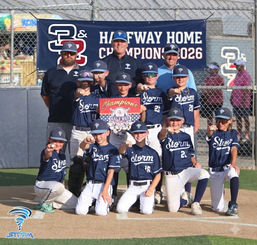KansasStorm2034's tweet photo. 🏆 CHAMPIONS! 🏆
​The Storm came to play on July 1st! Huge shoutout to the boys for a win against the Shawnee Jaguars to lock up the Halfway Home Tournament Championship!
​Every single player left it all on the field, and now they've got the hardware to prove it. Storm Proud! https://t.co/754o9B3SF8