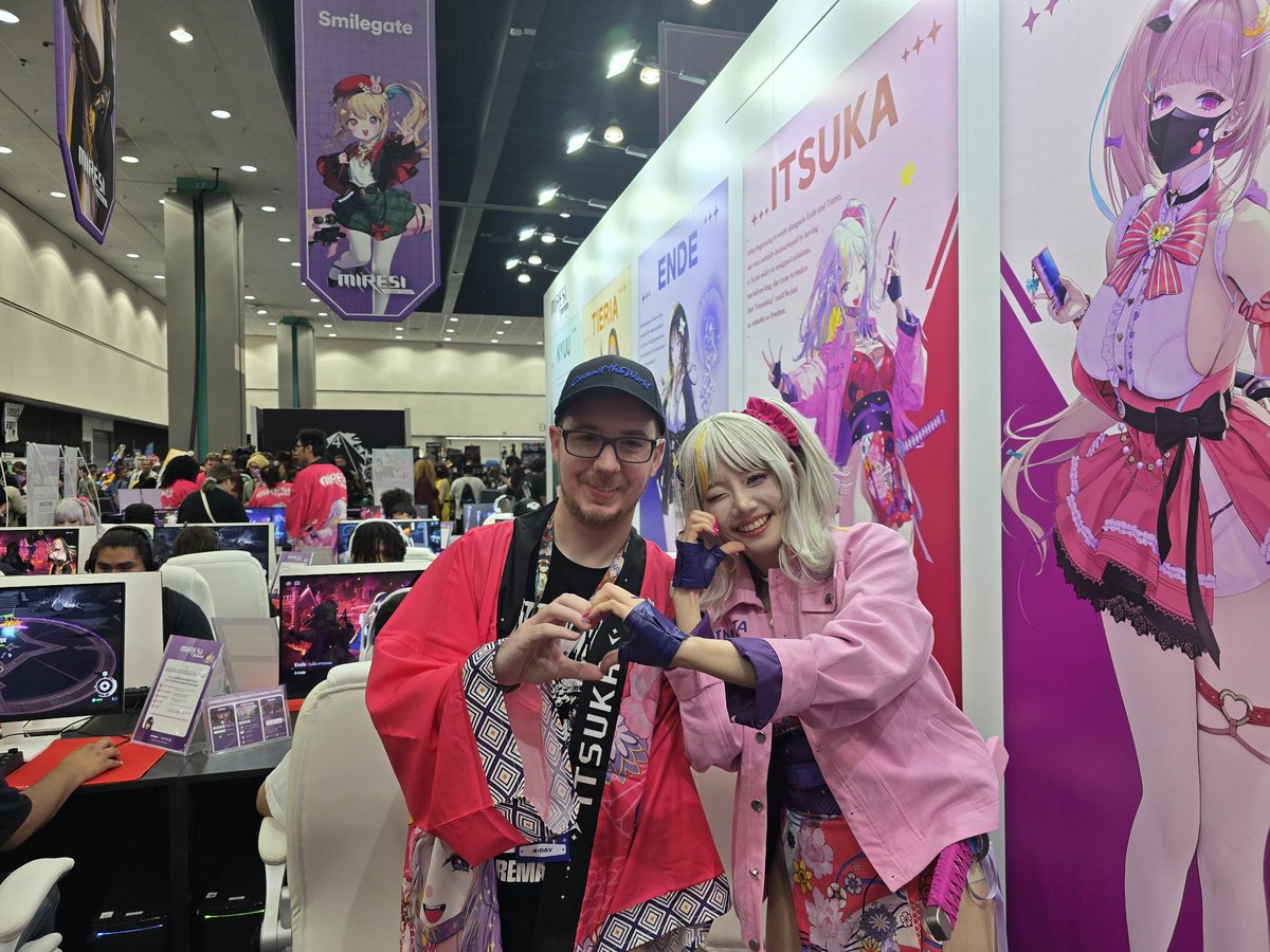 WeAreBrandon's tweet photo. @Miresi_en #MIRESI #AX2026 #AnimeExpo2026 #AX2026MIRESI #AnimeExpo https://t.co/xaXINKpALv