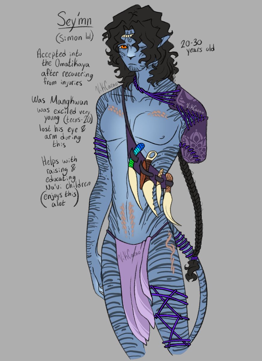 VikCacao's tweet photo. avatar Grace and Na'vi Simon (or Sey'mn)
#bloodymary https://t.co/tScKGUL7IO