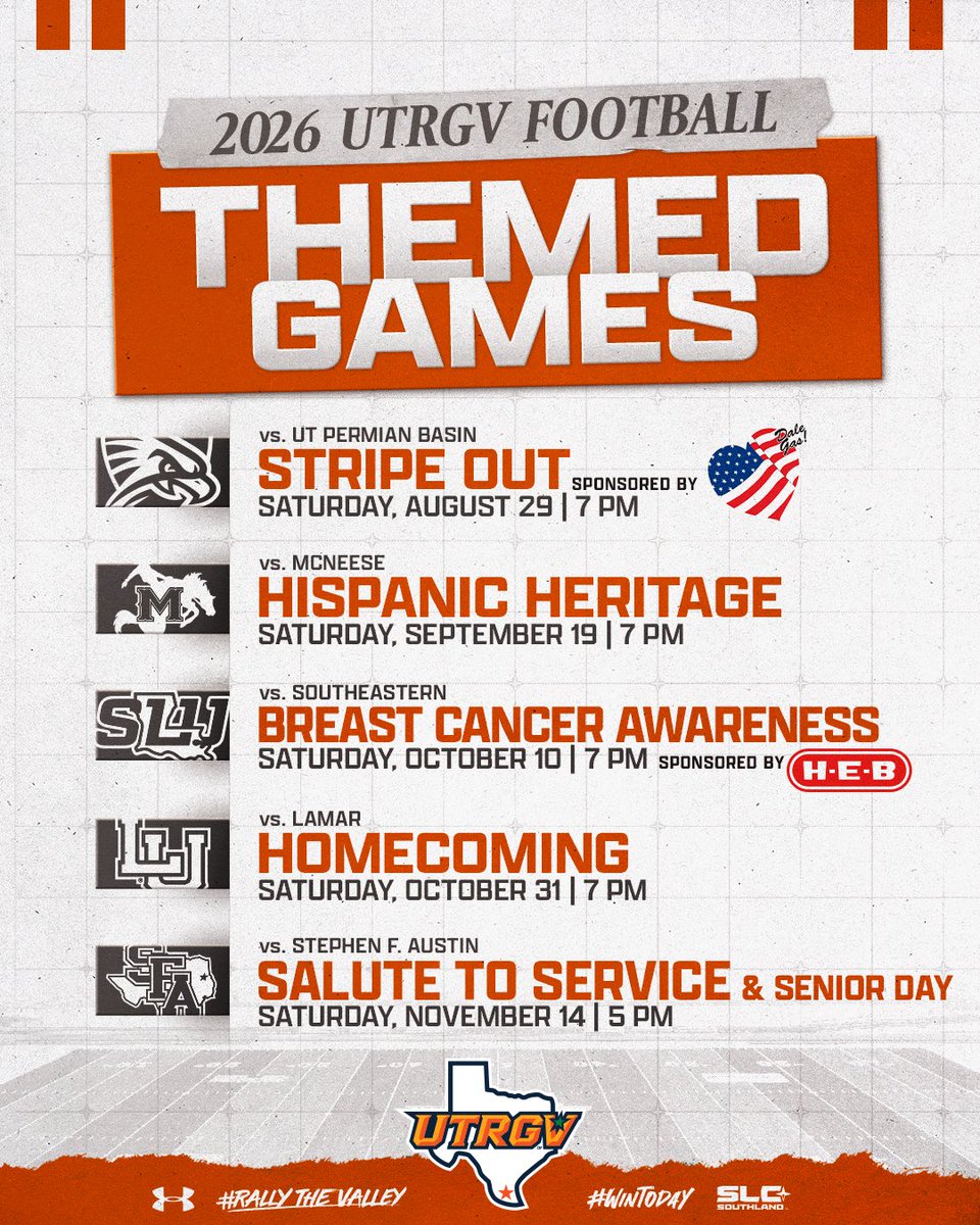 UTRGV Football tweet media