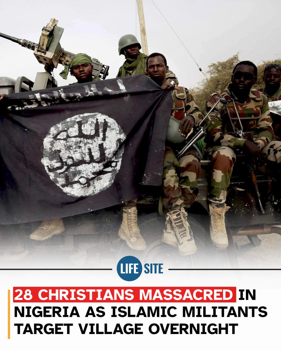 LifeSite's tweet photo. Pray for the persecuted Christians in Nigeria. https://t.co/BvdRto5dP9