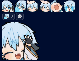 SeiYuuVT's tweet photo. uhehehe new emotes https://t.co/ob3GdNdmKV