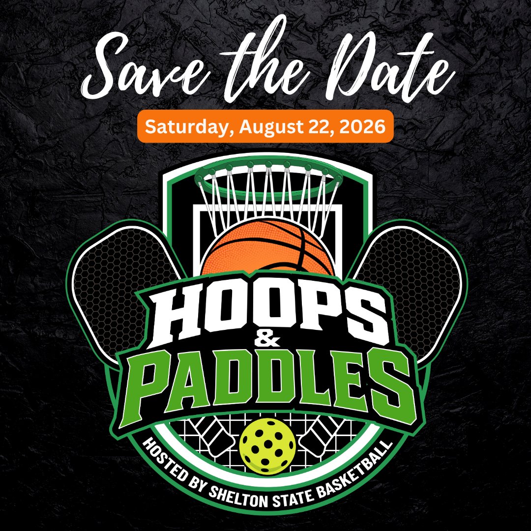 sheltonstate's tweet photo. 📅Save-the-Date 🏀🏓

Mark your calendars for Hoops &amp; Paddles, a fundraising event benefiting the @sheltonst_mbb, on Saturday, August 22, 2026! 

Additional details, including event registration, will be announced soon. 

Stay tuned for more information! https://t.co/SpJcS6MQ0E