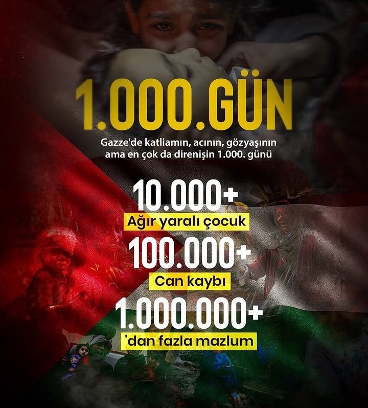 Humanrghtaktvst's tweet photo. #GazzeSoykırımı1000Gün https://t.co/kMnwzssK7t