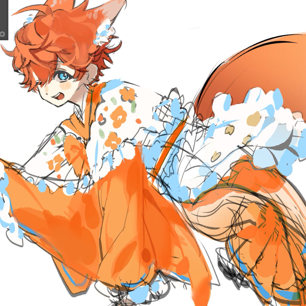 chundogs_77's tweet photo. wip~🧡🌟 https://t.co/lDJ02cEVOY